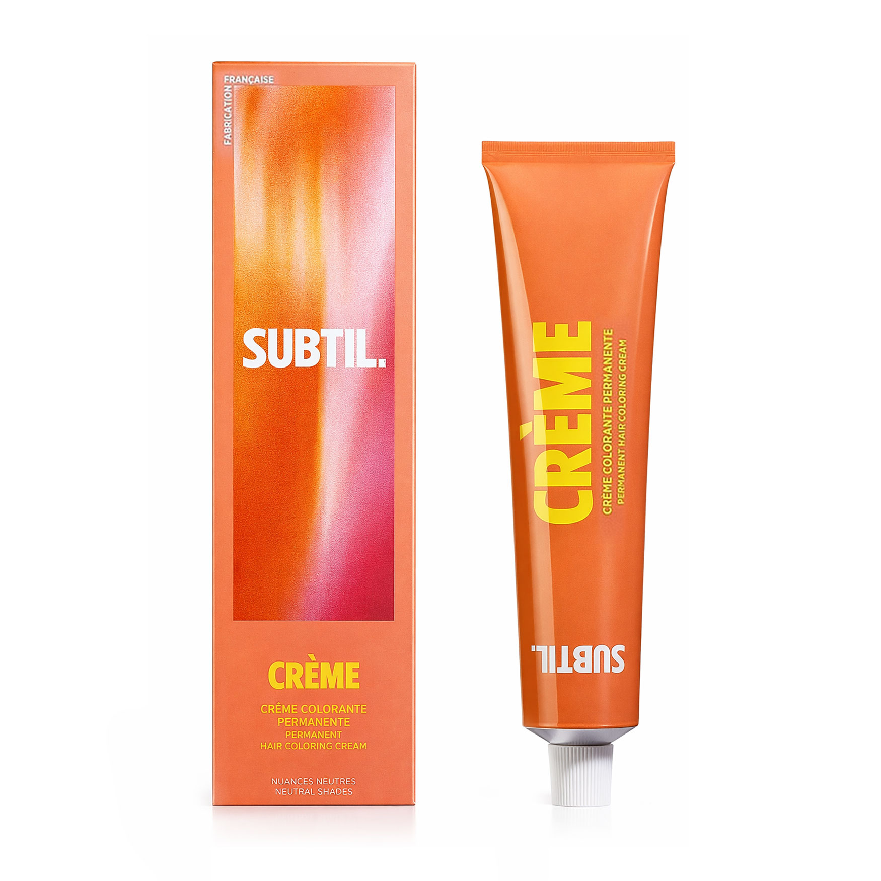 Стійка крем-фарба для волосся Subtil Creme Permanent Hair Color 6-42 Cuivre Irise, 60 мл
